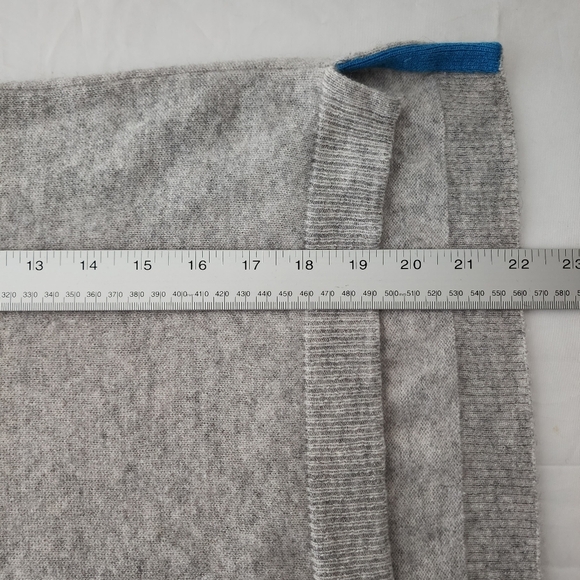 Autumn Cashmere Kids Peace Graphic Sweater in Grey - Picture 5 of 5